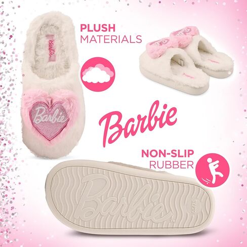 Barbie Kids Slippers Fuzzy Girls House Slippers للأطفال in Kuwait
