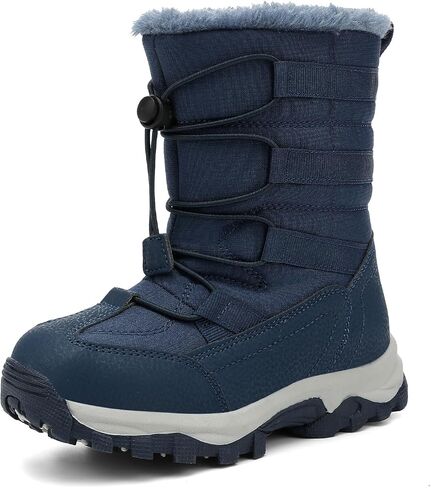 UBFEN Kids Snow Boots for Boys Girls Wathproof Winter Winter Outdoor Antists Slip Slip Slistant Sloture (Toddler/Little Kid/Big Kid) in Kuwait