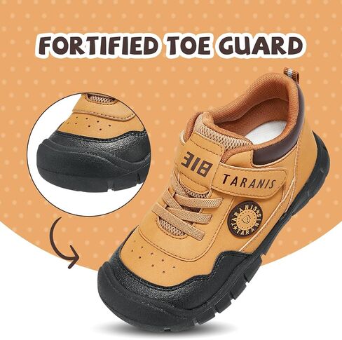 Unisex-Child Comfortable Durable Sneakers No-Slip Kids Hiking Shoes for Dirt in Kuwait