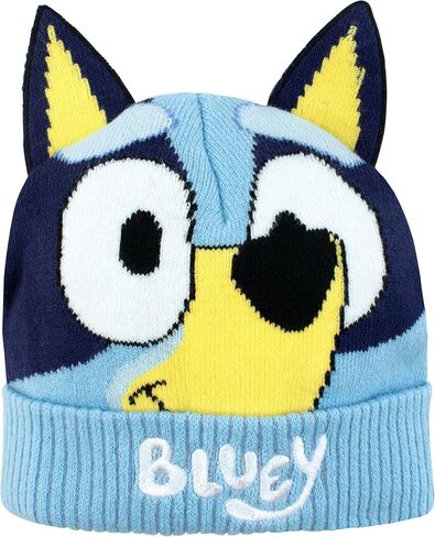 Bluey Kids Hat And Gloves Set | Girls And Boys Winter Hat And Gloves | Official Merchandise in Saudi Arabia