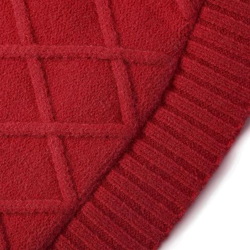 الكابل المتماسك بونشو للبنات ، الأطفال شال شال سترة كيب العطلة الماس ، عباءة فحص الماس مع أزرار لمدة 5-12 سنة in Kuwait