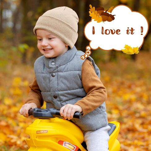 ZOORON Toddler Beanie Baby Boys Girls Beanies Kids Winter Hats Children Knit Warm Caps Soft Ski Hat in Saudi Arabia