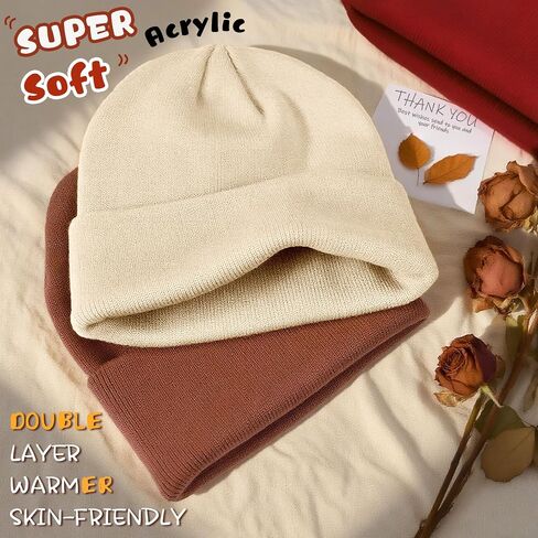 ZOORON Toddler Beanie Baby Boys Girls Beanies Kids Winter Hats Children Knit Warm Caps Soft Ski Hat in Saudi Arabia