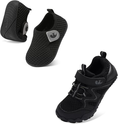 FEETCITY Kids Shoes Boys Girls Barefoot Shoe Wide Toddler Shoes Non-Slip Zero Drop Minimalist Sneakers Kids Tennis Hiking Shoe in Saudi Arabia