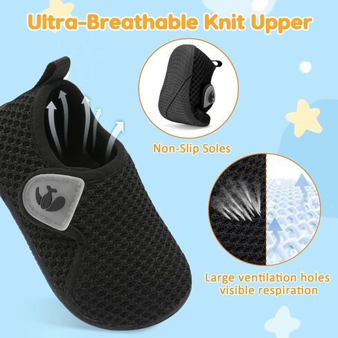 FEETCITY Kids Shoes Boys Girls Barefoot Shoe Wide Toddler Shoes Non-Slip Zero Drop Minimalist Sneakers Kids Tennis Hiking Shoe in Saudi Arabia