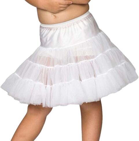 L C Boutique Girls Half Slip Bouffant Petticoat Crinoline 2T-14 Ruffles طبقات in Saudi Arabia