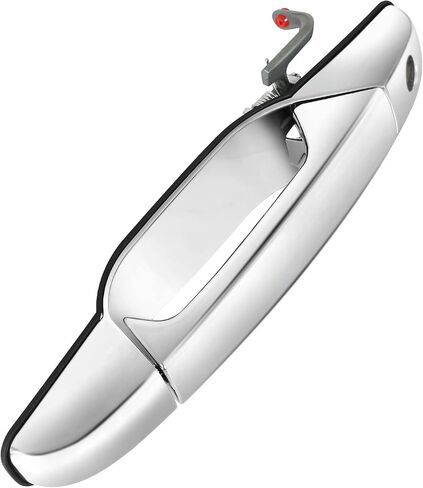 Chrome Exterior Rear Left Driver Side Door Handle Compatible with 2007-2013 Chevy Silverado Tahoe Avalanche Suburban,GMC Sierra Yukon XL Denali,Cadillac Escalade,|Replaces OE 15915659,22738725,80105 in Kuwait