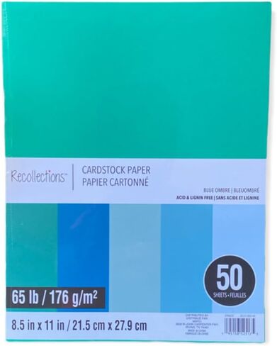 Mint Hues 8.5"; x 11"; Cardstock Paper by Recollections™, 50 Sheets in Kuwait