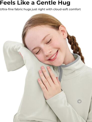 باطات الأطفال المحاكمة للحرارة ، سحابة ذكية ذكية ربع زيب ، pullover الرقبة وهمية مع أصفاد ثقب الإبهام in Saudi Arabia