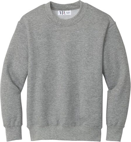 Fleece sweatshirt with a round neck Youth in Saudi Arabia