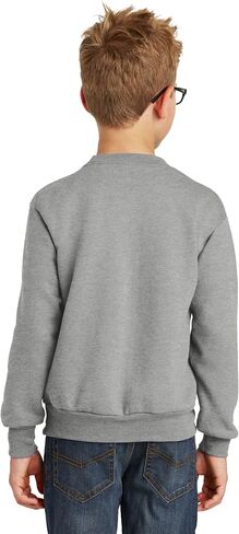 Fleece sweatshirt with a round neck Youth in Saudi Arabia