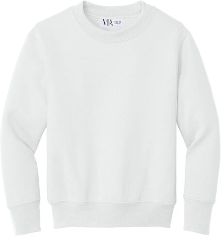 Fleece sweatshirt with a round neck Youth in Saudi Arabia