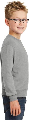 Fleece sweatshirt with a round neck Youth in Saudi Arabia