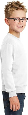 Fleece sweatshirt with a round neck Youth in Saudi Arabia