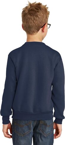 Fleece sweatshirt with a round neck Youth in Saudi Arabia