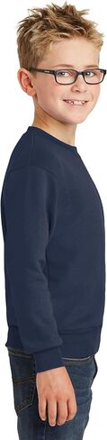 Fleece sweatshirt with a round neck Youth in Saudi Arabia