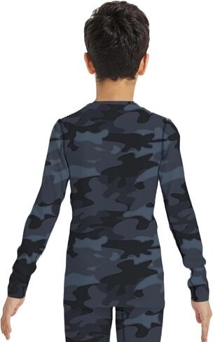 1 أو 3 حزمة شباب صبيان قميص كرة القدم Undershirt طويلة الأكمام القمصان الرياضية لكرة القدم تجريب باسيلايير in Saudi Arabia