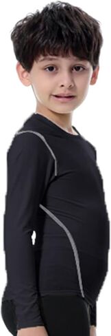 1 أو 3 حزمة شباب صبيان قميص كرة القدم Undershirt طويلة الأكمام القمصان الرياضية لكرة القدم تجريب باسيلايير in Saudi Arabia