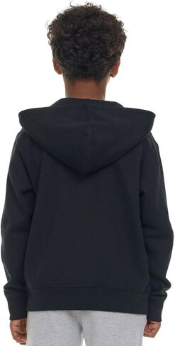 New Balance Boys Zip Up Hoodie – Full Zip Premium Cotton Blended Fleece Sweatshirt with Lined Hood, Comfortable Fit in Saudi Arabia
