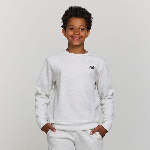 New Balance Boys and Toddlers 'Set-Set-Soft Fleece Crewneck Pullover Sweatshirt Cargopants sweatsuit (2T-12) in Saudi Arabia