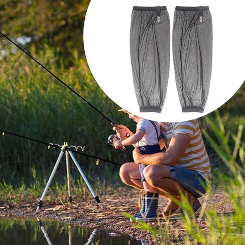 شبك الساق الأكمام الحامي المحمولة غلاف الساق الصيفية لتخييم في الهواء الطلق في الهواء الطلق سقوط الظهر الصيد- x-large in Kuwait