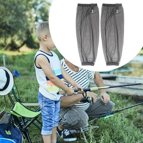 شبك الساق الأكمام الحامي المحمولة غلاف الساق الصيفية لتخييم في الهواء الطلق في الهواء الطلق سقوط الظهر الصيد- x-large in Kuwait