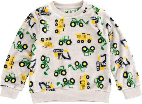 John Deere Trucks Woobie Pullover Sweatshirt و Gogger Pants مجموعة حديثي الولادة لأحجام الأطفال الصغيرة (0-3 أشهر - 5) in Saudi Arabia