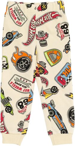 Hot Wheels Fleece Pullover Sweatshirt و Gogger Pants Wound Toddler لأحجام الأطفال الكبيرة (2T - 10-12) in Saudi Arabia