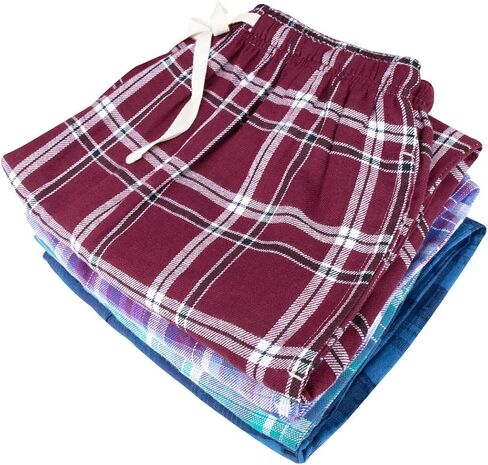 Big Boys Pajamas Pants 100 ٪ Cotton Plaid Pajama Lounge Size 8 10 12 14 16 in Saudi Arabia