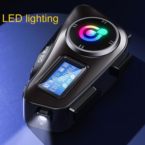 Q28-2X Motorcycle Helmet Bluetooth Headset, Wireless Camera Recorder Intercom with 1080P, 120°Wide Angle，HD Video/Photo, Body 360°Adjustment, Bluetooth 5.3, IP66, 32GB TF Card in Saudi Arabia