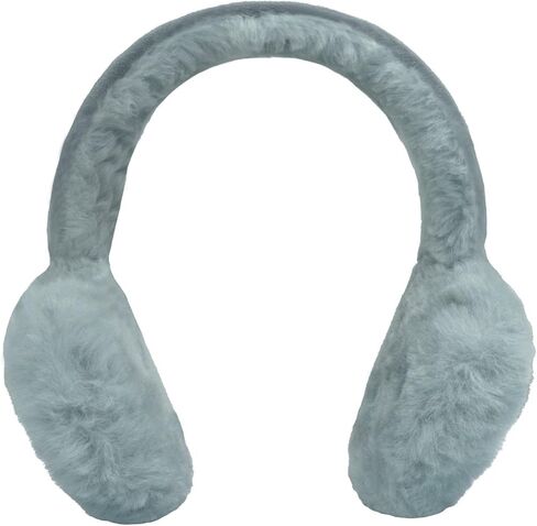 ugg Kids Earmuff مع راحة جلد الغنم ، وعصابة رأس دافئة - شعار مطرز الحد الأدنى - ارتداء الطقس البارد الدافئ in Saudi Arabia