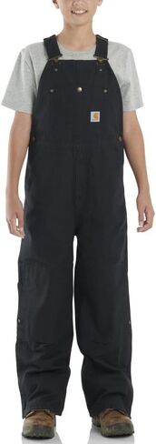 Carhartt Kid's CM8756 فضفاضة ملائمة القماش المعزول بشكل عام - الأولاد - 14 الشباب - الكافيار الأسود in Saudi Arabia