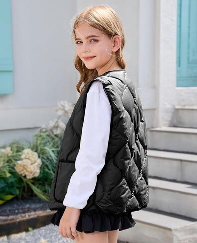 Balabala Kids Vest Vest Girls Sufferer Vest Vert in Saudi Arabia