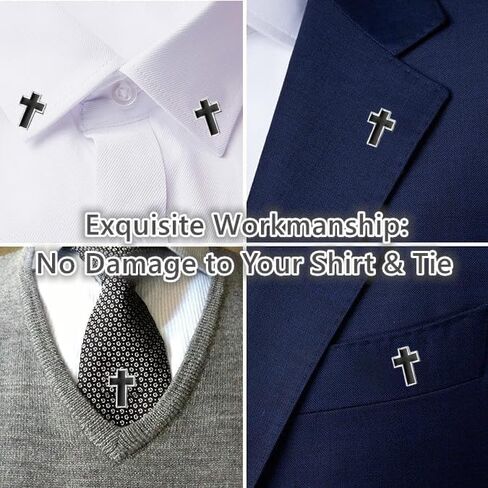 Tie Clips for Men, Tie Clip, Tie Bar, Tie Bars for Men, Silver Tie Tack Pins Unique, Mens Lapel Pins for Suits Shirts, Neck Tie Clasps for Women Boys Dad Father, Jewelry Accessories Gifts for Holiday in Saudi Arabia
