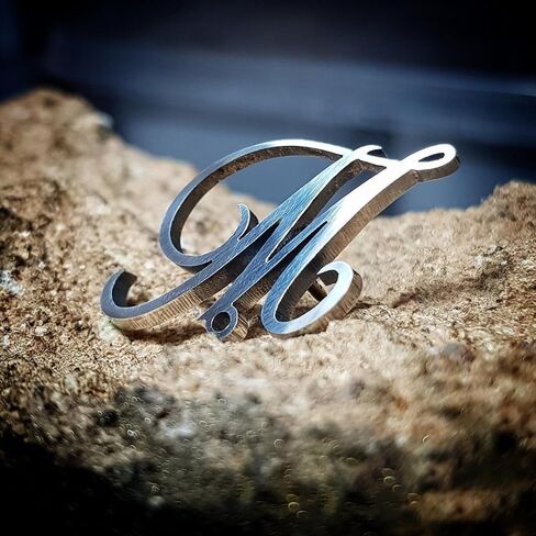 Custom Lapel Brooches and Pins for Women Men Suit Accessories Personalized 2 Letter Initials Jewelry Gift Breastpin Wedding Brooch Pin in Saudi Arabia