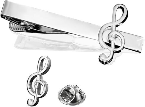 Tie Clips for Men, Tie Clip, Tie Bar, Tie Bars for Men, Silver Tie Tack Pins Unique, Mens Lapel Pins for Suits Shirts, Neck Tie Clasps for Women Boys Dad Father, Jewelry Accessories Gifts for Holiday in Kuwait