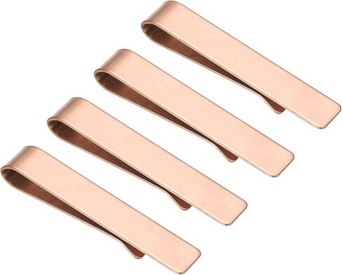 PATIKIL Skinny Tie Clips, Stainless Steel Tie Clips for Men Wedding Business in Saudi Arabia