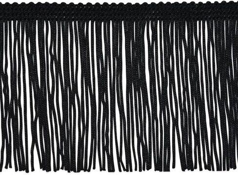 Trims By The Yard 3" Chainette Fringe Trim, Polyester-Made Decorative Fringe Trim, For Costumes, Uniforms, Home Decor, and Party Decorations, Washable Fringes, 10-Yard Cut Red in Kuwait