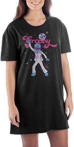 Groovy Grover Sesame Street Character Heathered Sleep Tee in Saudi Arabia