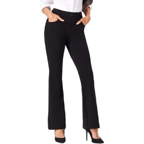 viehunt Womens Straight Leg Stretchy Dress Work Pants Business Office Casual Slacks with Pockets in Kuwait