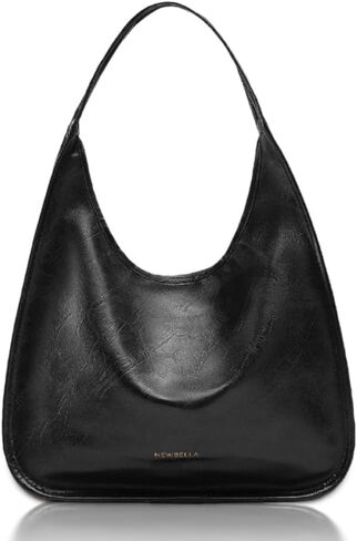 Women's Hobo Purse - Faux Leather Shoulder Bag & Tote Handbag, Spacious Work Bag for Commute & Daily Use in Saudi Arabia