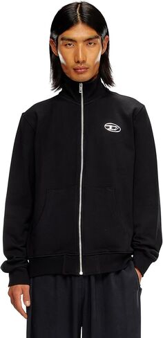 Diesel S-GINNI-ZIP-OD Sweatshirt in Saudi Arabia