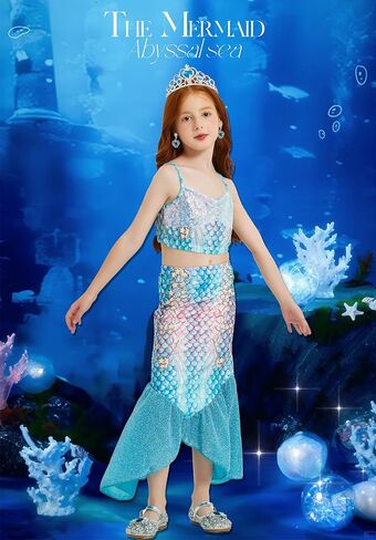 فتيات السباحة 3 قطعة بدلات الاستحمام في ثانشني مجموعة ملابس شاطئ in Kuwait