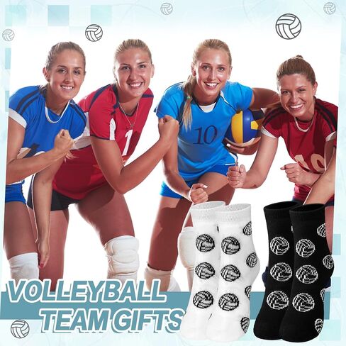 Foaincore 6 PCS Clobleball Socks Scleper Gocks هدايا ناعمة دافئة صوف مبطن جوارب رياضية غامضة للفتيات في سن المراهقة Boys Callbally Team Supplies Supplies Supplies Supplies in Saudi Arabia