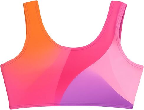 Destira Girls Bikini Top Only Swimsuit, Bathing Suit Top, Trendy and Fun Designs for Swimming in Saudi Arabia