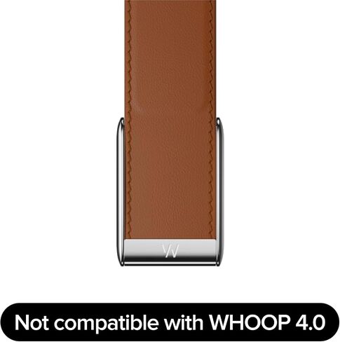 Whoop Leatherluxe Band - متوافق مع 5.0 ، واحد ، وذروة - ملحق جلدي إيطالي حقيقي - غير متوافق مع Gen 4 in Kuwait