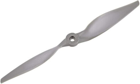 uxcell RC Propellers CW 8x4 Inch 2-Vane for Airplane Nylon Gray 2Pcs with Adapter Rings in Saudi Arabia