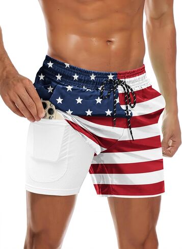 COOFANDY Men's Swim Trunks Quick Dry Bathing Suit with Pockets Swimwear Beach Board Short Swimsuit S-XXL in Saudi Arabia