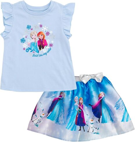 Disney Girls Tank Top and Satin Skirt Toddler to Big Kid Sister (2T - 14-16) in Kuwait