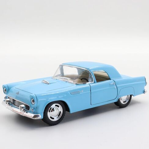1955 Ford Thunderbird Hard Top In Yellow Diecast 1:36 Scale By Kinsmart in Kuwait